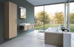 мебели за баня дървесен цвят солидни