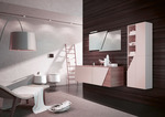  дизайн на шкафове за баня модернистични
